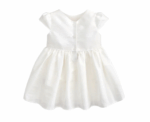 Baby Taffeta Dress in White - Image 