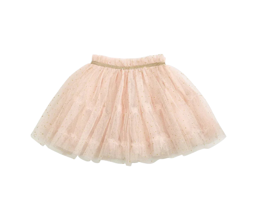 86 Baby Sparkle Mesh Tutu Skirt in Pink - Image 1