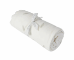 Baby Organic Bamboo Blanket in White - Image 