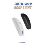 Rechargeable Remote-Controlled Green Roof Laser Lights Set - Image 