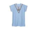 Short Summer Jeans Abaya - Image 