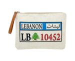 Lebanon Car Plate Clutch Bag - Image 