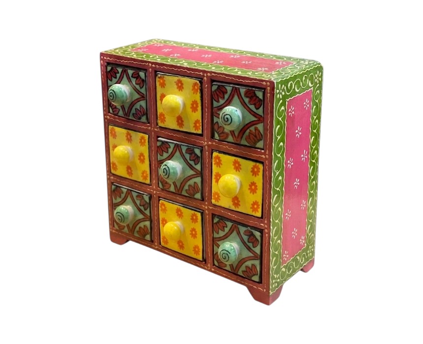 AMIR7 (2) Ceramic Bohemian Jewelry Drawer - Image 1