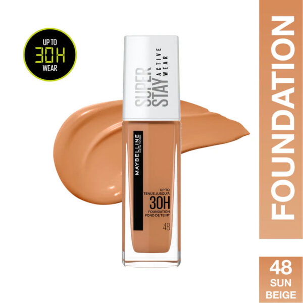 Maybelline Super stay 30H full coverage foundation - 48 SUN BEIGE