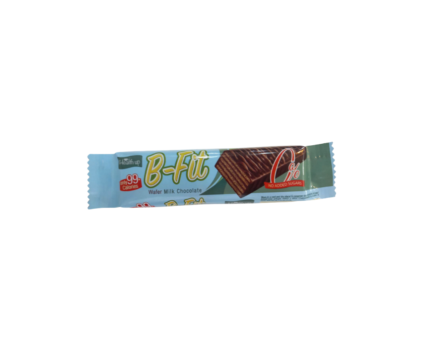 B Fit Milk Chocolat Wafer 21.5 g B Fit Milk Chocolat Wafer 21.5 g - Image 1