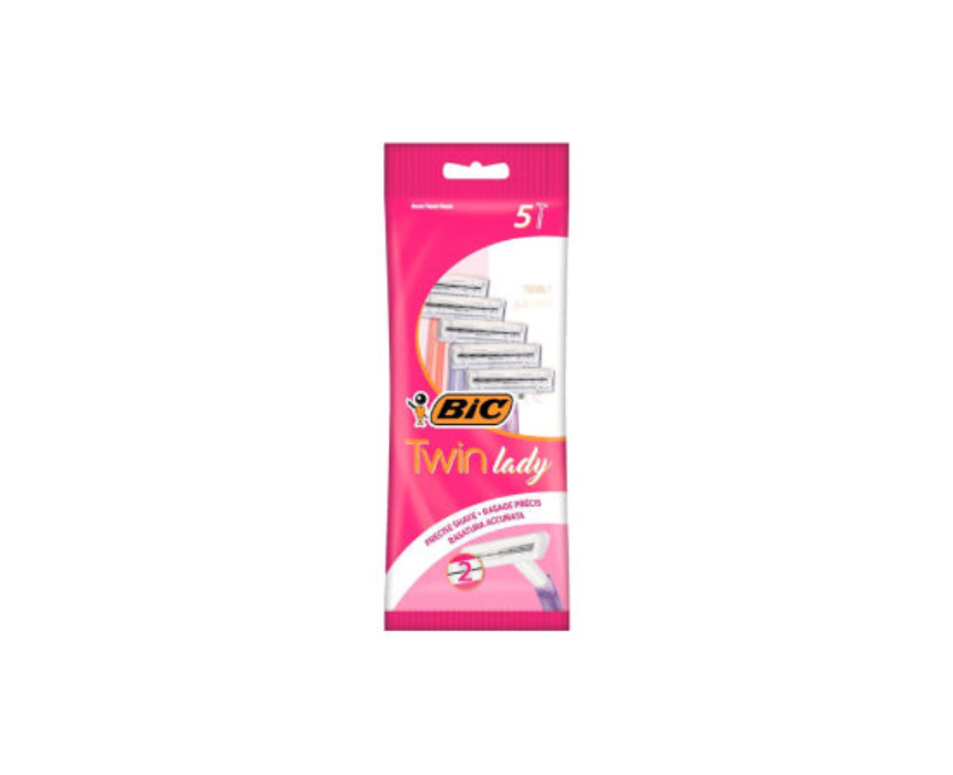 Bic Twin Lady 5 Razors Bic Twin Lady 5 Razors - Image 1