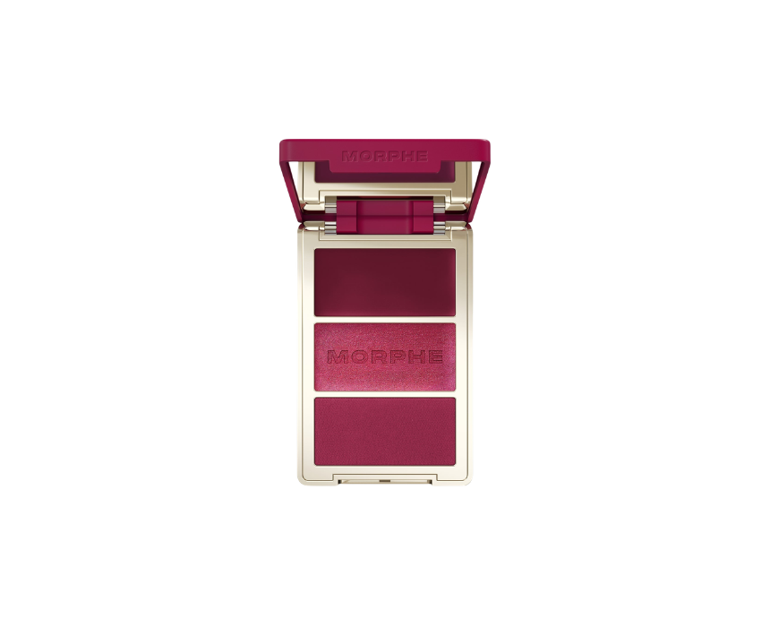 Cheek Thrills Blush Trio Wine Dine Morphe Cheek Thrills Blush Trio Wine Dine Morphe - Image 1