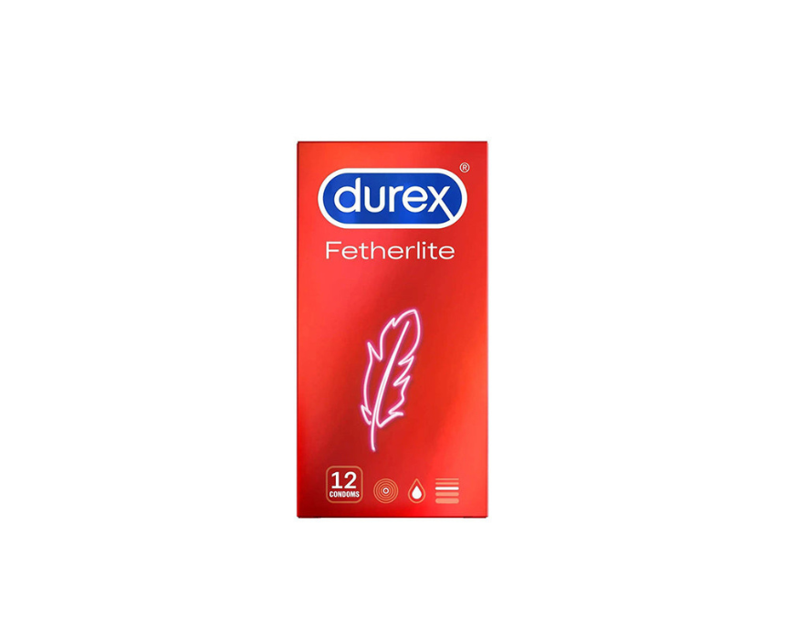 Featherlite Ultra Thin Condoms 12 Pieces Durex Durex Fetherlite Ultra Thin 12 Pieces - Image 1