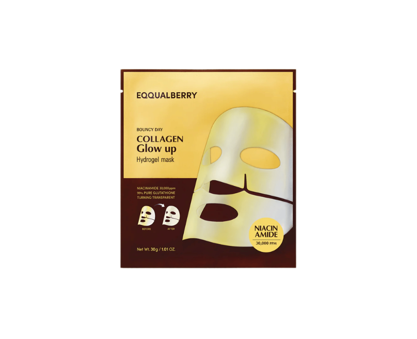 Hydrogel Mask Eqqualberry Collagen Glow Up Pack Hydrogel Mask Eqqualberry Collagen Glow Up Pack - Image 1