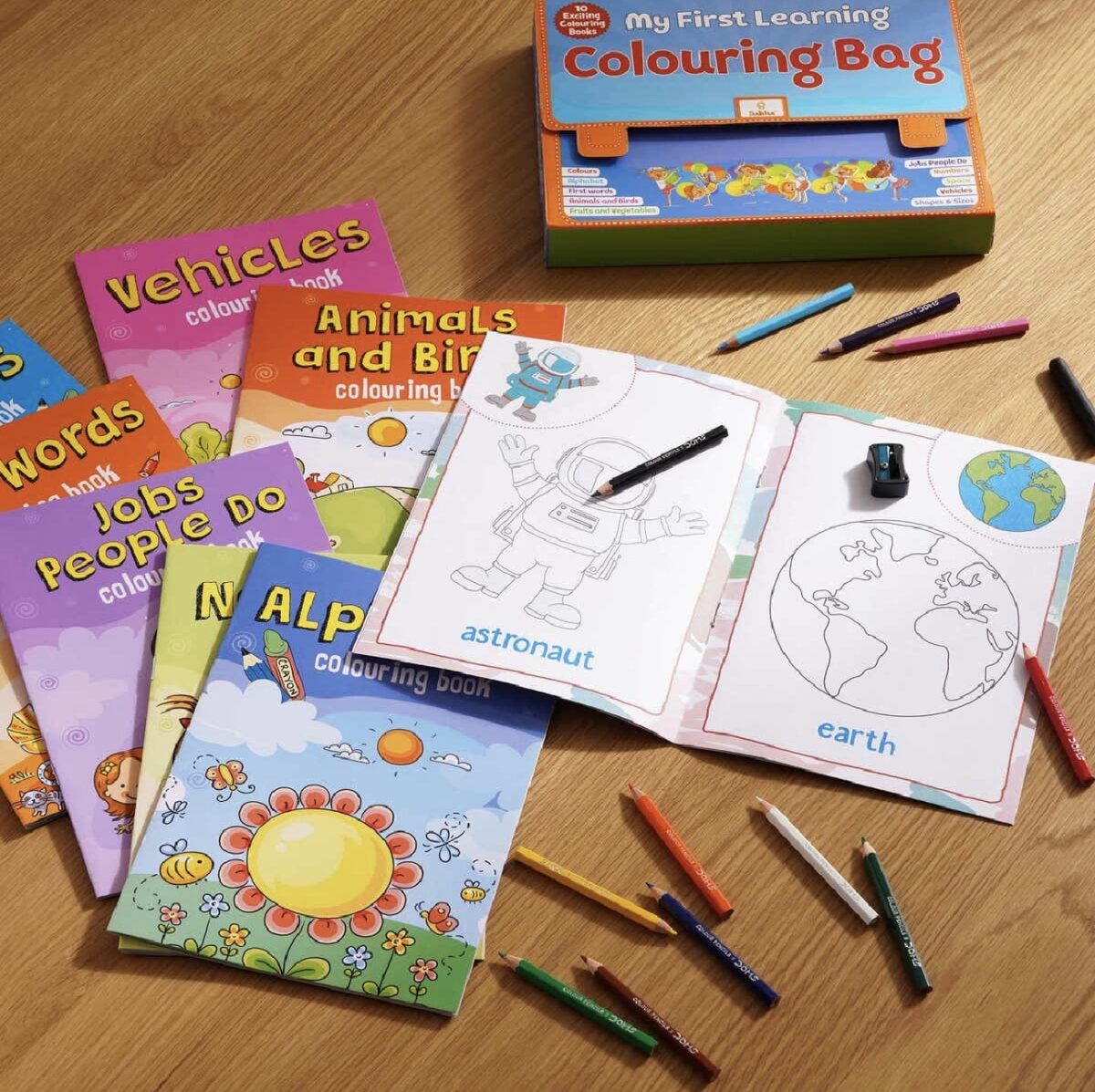 My First Learning Bag Coloring Book - Image 