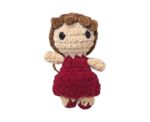 Burgundy Female Mini Fairy Plushie - Image 