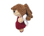 Burgundy Female Mini Fairy Plushie - Image 