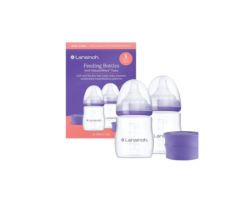 Lansinoh Feeding Bottles 1M+ 160 ml Lansinoh Feeding Bottles 1M+ 160 ml - Image 1