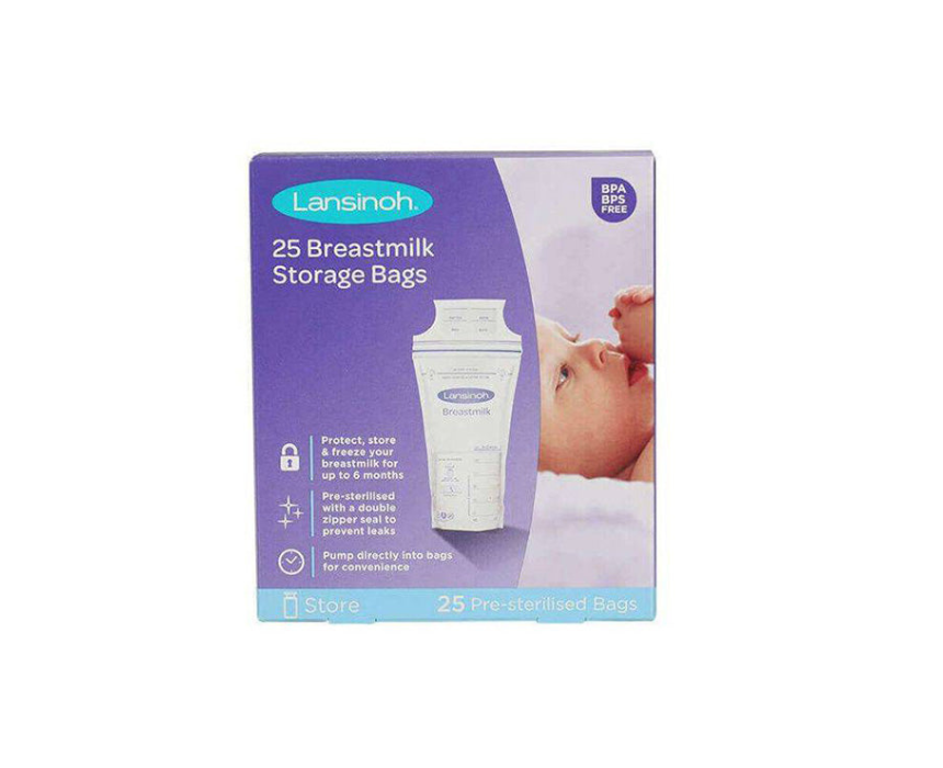 Lansinoh Milk Storage Bags 25 Pieces Lansinoh Milk Storage Bags 25 Pieces - Image 1
