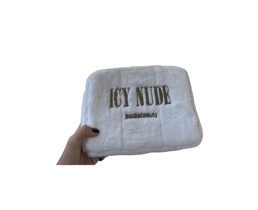 Makeup Bag Huda Beauty Icy Nude Makeup Bag Huda Beauty Icy Nude - Image 1