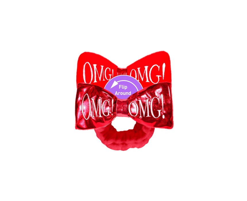 Mega Reversible Hairband Red Mega Reversible Hairband Red - Image 1