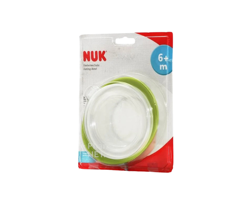 Nuk Eating Bowl 6M+ Green Nuk Eating Bowl 6M+ Green - Image 1