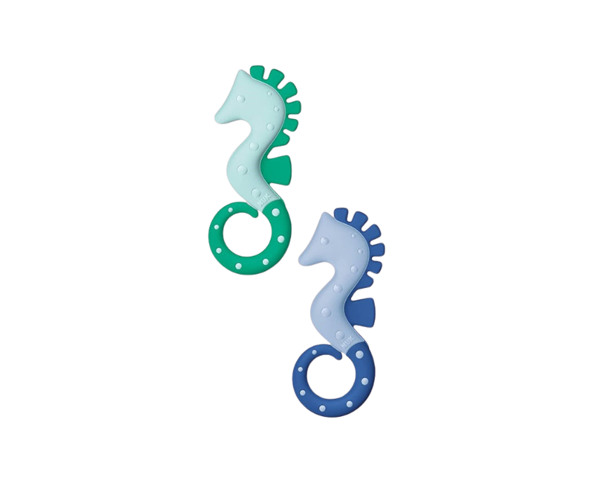 Nuk Teething Sea Horse 3M+ 1 Piece Nuk Teething Sea Horse 3M+ 1 Piece - Image 1
