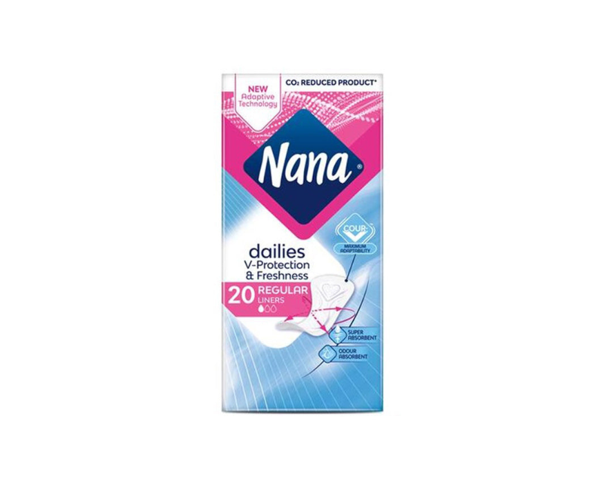 Panty Liners Regular Multi 20 Pieces Nana Panty Liners Regular Multi 20 Pieces Nana - Image 1