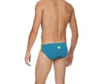 Men Training Swimwear Brief Following Curacao Pix Blue - Image 