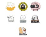 Cats Enamel Pins - Image 