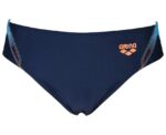Training Swimwear Men Cruzeiro Brief Navy Turquoise Soft Orange - Image 