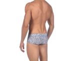 Men Training Swimwear Spirograph Reversible Low Waist Short - Image 