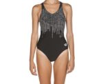 Womens V Back White Swimsuit Arena - Image 