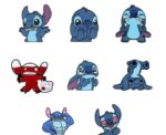 Stitch Enamel Pins - Image 