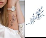 Cherry Blossoms Jagua Tattoo - Image 