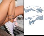 Creation Of Adam Jagua Tattoo - Image 