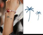 Palm Trees Jagua Tattoo - Image 