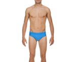 Arena Men Training Swimwear Woodstock Brief In Blue - Image 