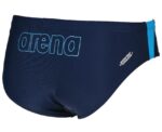 Training Swimwear Men Cruzeiro Brief Navy Turquoise Soft Orange - Image 