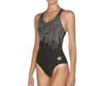 Womens V Back White Swimsuit Arena - Image 