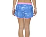 Women Beachwear Shorts Clouds Pix Blue - Image 
