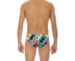 Arena Men Training Swimwear Brief Espresso Black Multi - Image 
