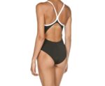 Women Training Swimwear Queen Light Drop Black White - Image 