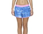 Women Beachwear Shorts Clouds Pix Blue - Image 