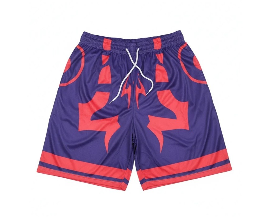 Pi7_image_tool Sukuna Mesh Shorts - Image 1