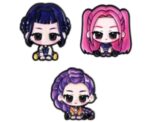 K Pop Demon Hunters Enamel Pins - Image 
