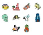 Spongebob Enamel Pins - Image 