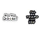 Friends Enamel Pins - Image 