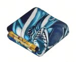 Blue Eyes White Dragon Japanese Edition Blanket Cotton - Image 