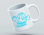 Jinx Monkey Mug In Four Colors - Image 