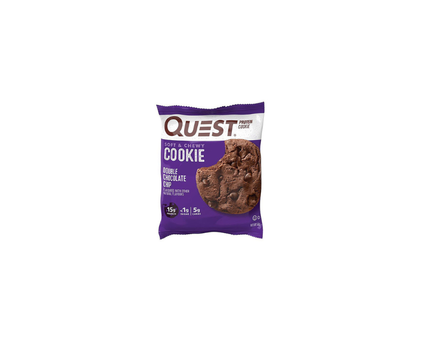Quest Protein Cookie Double Chocolate Chip 59 g Quest Protein Cookie Double Chocolate Chip 59 g - Image 1