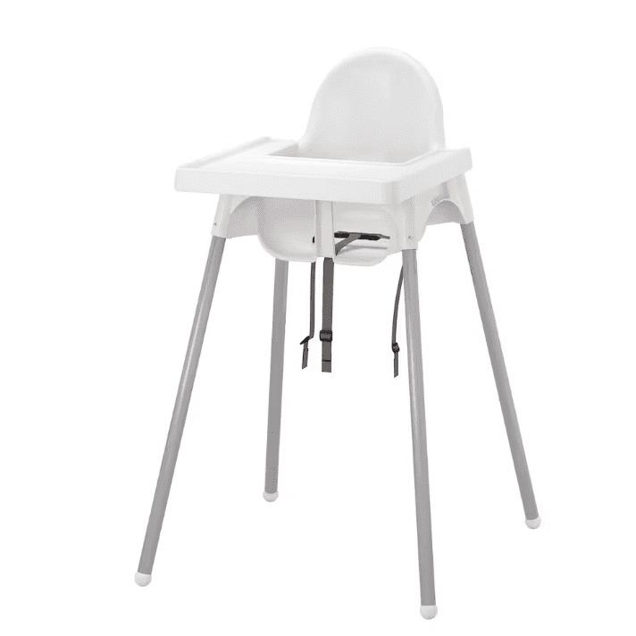 Screenshot2023-07-05173218 IKEA Highchair with tray, white/silver-color
