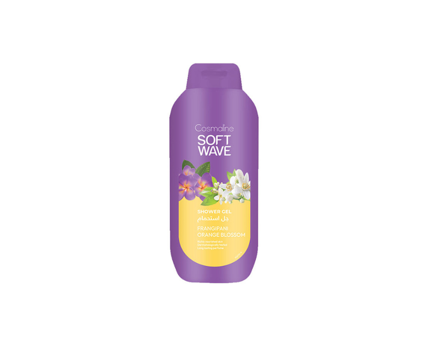 Soft Wave Shower Gel Frangipani Orange Blossom 650 ml Soft Wave Shower Gel Frangipani Orange Blossom 650 ml - Image 1