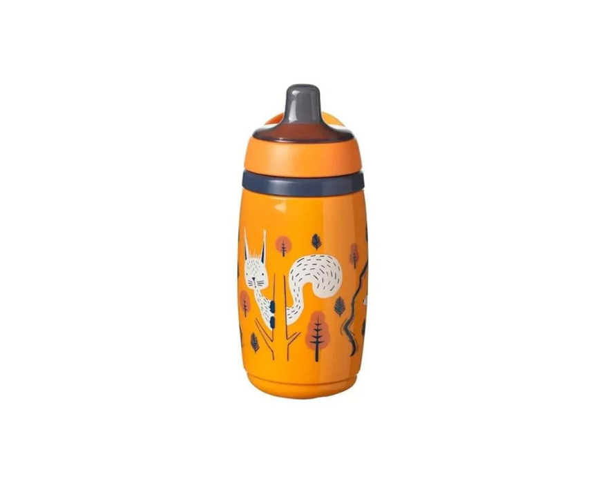Tommee Tippee Insulated Sport Bottle Orange 266 ml Tommee Tippee Insulated Sport Bottle Orange 266 ml - Image 1