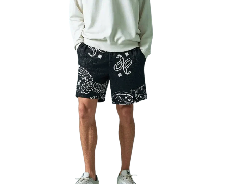 Untitled design Men Mesh Shorts Retro - Image 1